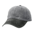 thumbnail image 1 of Gorra de béisbol unisex de moda veraniega informal con protección solar: algodón, talla única, color liso, versátil y combinable., 1 of 2