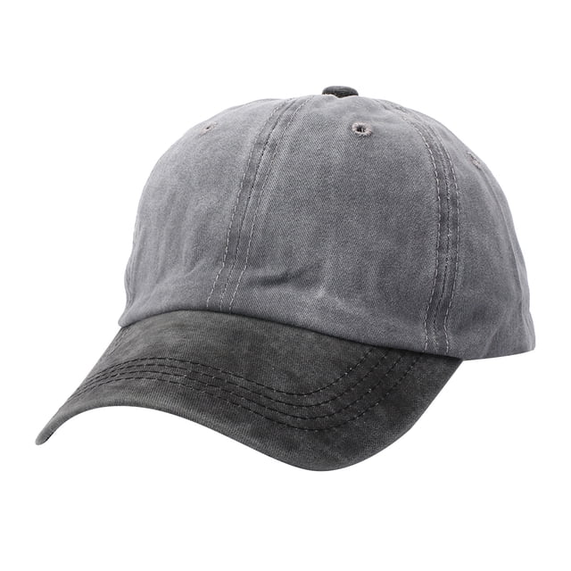 Gorra de béisbol unisex de moda veraniega informal con protección solar: algodón, talla única, color liso, versátil y combinable.