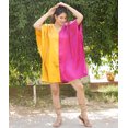 thumbnail image 5 of Oussum Women Satin Short Kaftan Nightwear Plus Size Dress in Double Shade Casual Ladies Sleepwear Tunic Online, 5 of 7