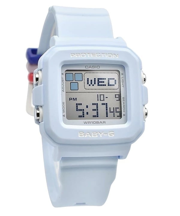 Casio Baby-G Digital White Resin Strap Quartz BGD-565U-7