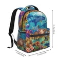 thumbnail image 2 of Fotbe Sea World Pattern Casual Backpack for School, Travel, and Outdoor Activities - Durable, Lightweight, and Comfortable, 2 of 5