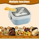 thumbnail image 5 of Fiambrera Bento de 750 ml, apta para microondas, diseño a prueba de fugas, para frutas y picnic, recipiente de plástico, portátil, apto para uso alimentario, reutilizable, para adultos, fácil de limp, 5 of 6