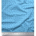 thumbnail image 1 of Soimoi Poly Georgette Fabric Triangle & Anchor Hook Nautical Printed Fabric 1 Yard 52 Inch Wide, 1 of 3