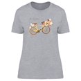 thumbnail image 1 of Bicycle To My Love T-Shirt Women -Image by Shutterstock, Female Medium, 1 of 2