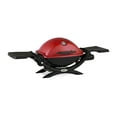 thumbnail image 4 of Weber Q 1200 1 Burner Portable Liquid Propane Gas Grill for Travel, Red, 4 of 8