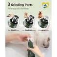 thumbnail image 4 of Quiet - (45db) 6-Speed Pet   with 2  Lights for Large Medium Small Puppy Dogs/Cats, Professional 3 Ports     Trimmer with Dust Cap, 4 of 7