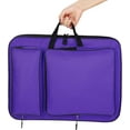 thumbnail image 5 of ABPETE Art Portfolio Carry Case Bag Drawboard Tote Handheld Storage Portable Shoulder Lightweight Box for 8k Sketch Pad Artist Drawing Painting Supplies, 5 of 16
