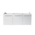 thumbnail image 3 of Fresca Vista 48" Black Wall Hung Modern Bathroom Cabinet, 3 of 7