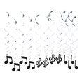 thumbnail image 4 of 12 Piezas únicas Colgantes Remolino Decoración Musical Temática Para Celebración Sunnimix Colgante de fiesta temática, 4 of 8