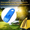 thumbnail image 5 of Rawiri Clips para Lona, Agarre de Bloqueo Resistente, para toldos, Camping al Aire Libre, marquesinas para Caravanas, Cubiertas para Coches, 6 Piezas, 5 of 5