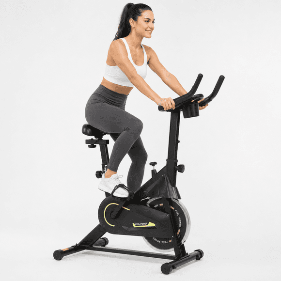 Bicicleta de Spinning Bywell | Volante de Inercia 6 kg | Resistencia Ajustable