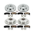 thumbnail image 3 of Power Stop Front and Rear Stock Replacement Brake Pad and Rotor Kit KOE800 Fits 1992 Dodge Stealth, 3 of 8