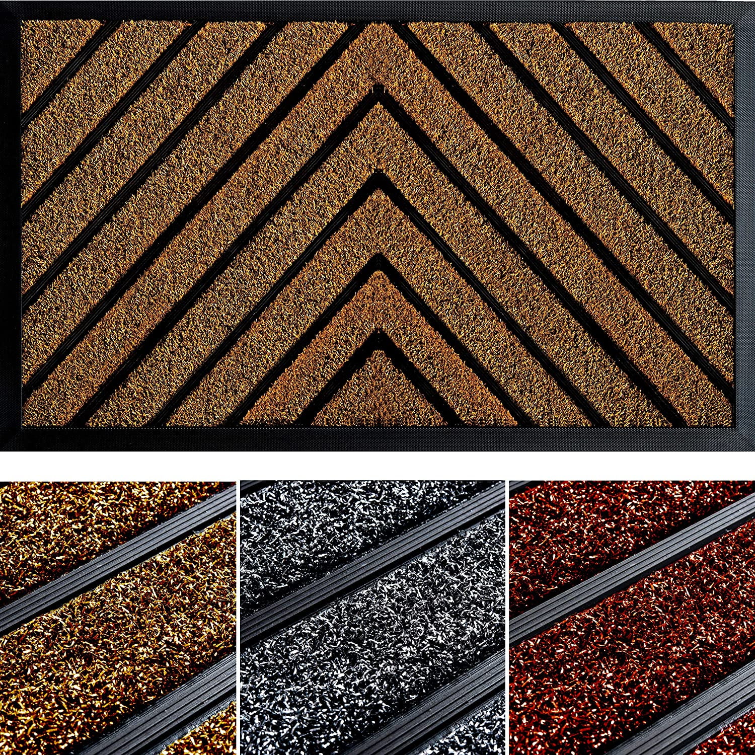 Extra Durable Door Mat Christmas Doormat 30x18 Front Door Mat