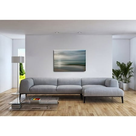 - North American Art 'Setting Sun' by Mike Calascibetta Painting Print on Wrapped Canvas