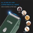 thumbnail image 2 of czcpp-Professional Cat Grooming Clippers for Matted Hairs, Low Noise Cat Dog Grooming Kit Rechargeable Pet Clippers Trimmer for Dogs,Puppy,Cats,Rabbit, 2 of 4
