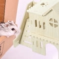 thumbnail image 3 of 1 Set of Guinea Pig Hideout House With Ramp Multi-chamber Small Animal Hut Rabbit Nest, 3 of 9