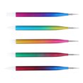 thumbnail image 3 of EeaseCA 5pcs Manicure Iridescence Double End Silicone Pen Practical Embossed Stick, 3 of 7