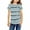 Gray, variant on Stripe Print Kids Short Sleeve Summer O-Neck Button T-Shirt Children Tops