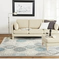 thumbnail image 6 of Home Dynamix Boho Andorra Transitional Damask Area Rug, Grey/Blue, 3'3"x5'2", 6 of 10
