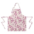 thumbnail image 2 of Pioneer Flower Floral Print Pattern Apron-Garden Aprons for Women with Pockets-Cotton Linen Waterproof Kitchen Cooking Gardening Aprons Adjustable for Kitchen,Cooking,BBQ and Salon 33x27 Inch, 2 of 7
