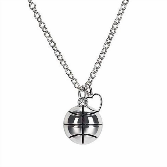 GIMMEDAT Basketball Silver Necklace Jewelry
