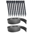 thumbnail image 2 of 1 Set Landscape Edging Coil Kit with Spikes Plastic Garden Border Garden Edging, 2 of 9