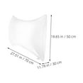 thumbnail image 2 of HEANUJJ Body Pillow Inflatable Pillow Inserts White PVC Adjustable Height Home Use 1 PCS, 2 of 8