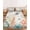 Brown, variant on Twin Sze Fitted Sheet Set - Vintage Coastal 2 Piece Bedding Sets 16" Deep Pocket Fitted Sheet with 1 Pillowcase, Summer Beach Coral Starfish Nautical Brushed Microfiber Hotel Luxury Bed Sheets