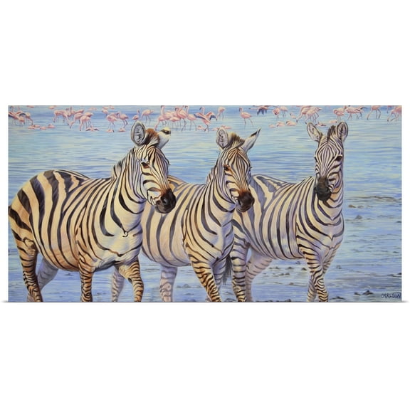 Great BIG Canvas | Rolled Cory Carlson Poster Print entitled Drinking Buddies