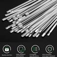 thumbnail image 2 of Sylvtty 100 Pcs Metal Zip Tie Multi-purpose Stainless Steel Self Locking Cable Ties for Exhaust Wrap Chain Link Fence Parts Farms Pipes, 2 of 6
