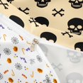 thumbnail image 4 of Homewish Skull Twin Duvet Cover For Boys Girls,Happy Halloween Twin Bedding,Cream,Halloween Reversible,2pcs,1 Duvet Cover and 1 Pillowcase, 4 of 6