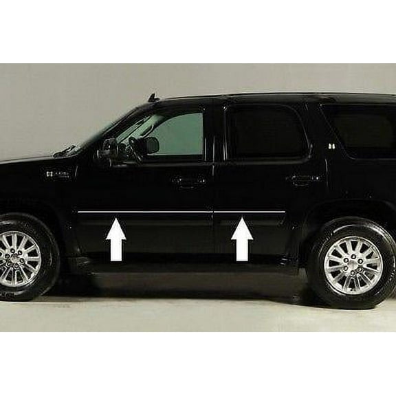 2007-2014 Chevy Tahoe / Suburban Chrome Side Door Trim Molding