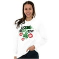 thumbnail image 4 of Kiss Me I'm Irish St Patrick's Day Women's Long Sleeve T Shirt Brisco Brands M, 4 of 5