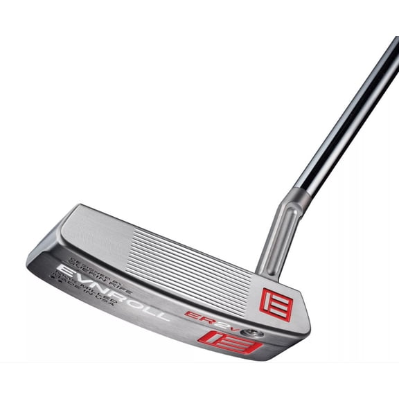 Pre-Owned Evnroll ER2v Short Slant MidBlade Red Gravity Putter 34 Inches