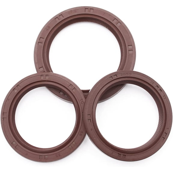 Seapple 3Pcs Cam and Crank Seal Kit Fit Compatible with Toyota 1JZ-GTE VVTI 90311-38056 90311-40020 90311-46001