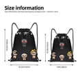 thumbnail image 2 of Pofeuu The Binding of Isaac for Water-Resistant 210D Drawstring Bag Compact Foldable Design Gym Yoga Travel Essentials Lightweight Carryall-Small, 2 of 6
