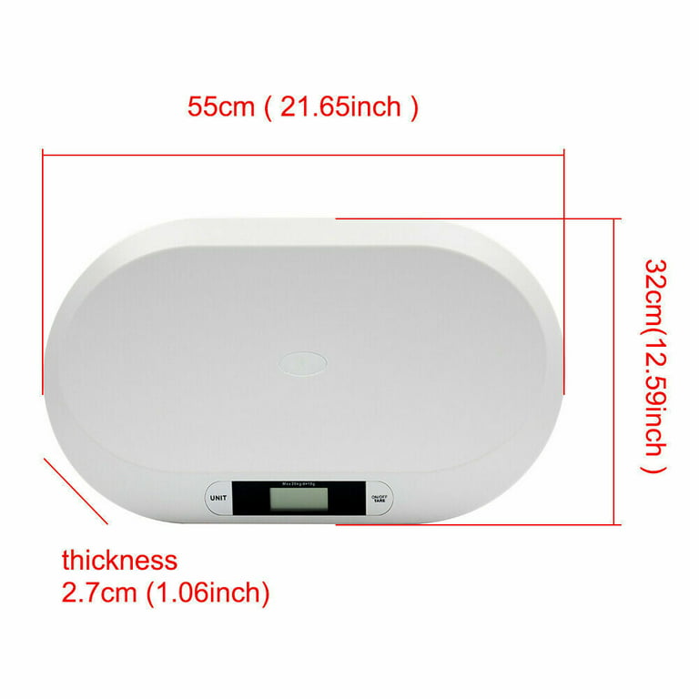 Good Price 20KG White Measure Infant Digital Weight Electronic Weighing Baby  Scale