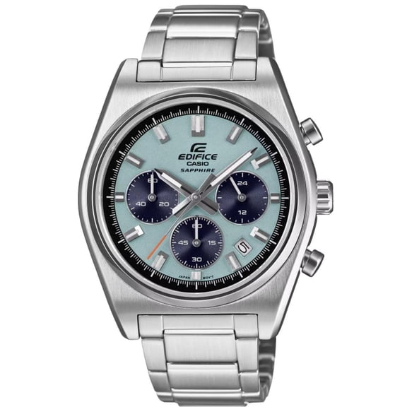 Casio Men's Edifice Chronograph Stainless Steel Sport Watch EFB-730D-2B