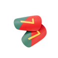 thumbnail image 4 of tamizeot 2Pcs Soccer Shin Guards Protector Small Absorbing Shock Shin Green Red Guards Football 8x5cm, 4 of 6