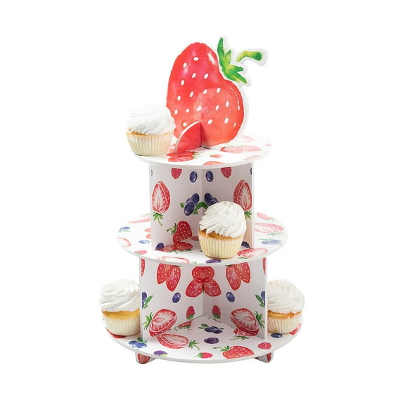 Mixed Berry Cupcake Stand