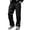 Black, variant on Mens Hiking Pants Lightweight Waterproof Quick Dry Work Cargo Pant Breathable Water Resistant Nylon,Travel Outdoor Fishing Casual
