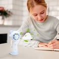thumbnail image 4 of Miniventilador USB recargable de mano para niños, ventilador de juguete portátil y silencioso de escritorio con viento suave, seguro para niños, 3 velocidades, 4 of 9