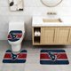 thumbnail image 2 of Juego de 3 alfombras de baño del equipo Texans Alfombra antideslizante para baño de 31,5 x 20 pulgadas, 2 of 7
