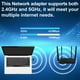 thumbnail image 5 of Adaptador USB WiFi Flimjibg 600 Mbps de doble banda 2,4 G 5,8 G, 5 of 7