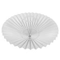 thumbnail image 1 of Minkissy Fabric Wrapped Lampshade White Iron Rotatable Pleated 1Set Study Friends, 1 of 5