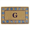 thumbnail image 1 of Nedia Home 02014I Heavy Duty Coco Mat 30 x 48 In. Evergreen Border Monogrammed I, 1 of 1