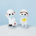 thumbnail image 6 of Nurse Figure Cake Toppers Cake Decorations Used by Nurse School Students Graduation Birthday Celebration, 6 of 7