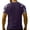 Purple, variant on Men's USA Patriotic Independence Day Shirt American Flag Graphic Casual Fourth of July Tee
