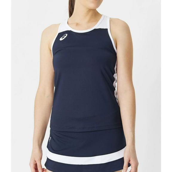 ASICS Womens Court Speed Tank Top, Blue, Medium
