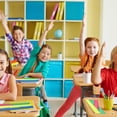 thumbnail image 3 of Paquete de 20 reglas de plástico Regla flexible de 12 pulgadas, con pulgadas y sistema métrico, adecuada para aulas escolares, hogares u oficinas (cuatro colores al azar) Namotu YZY666, 3 of 7
